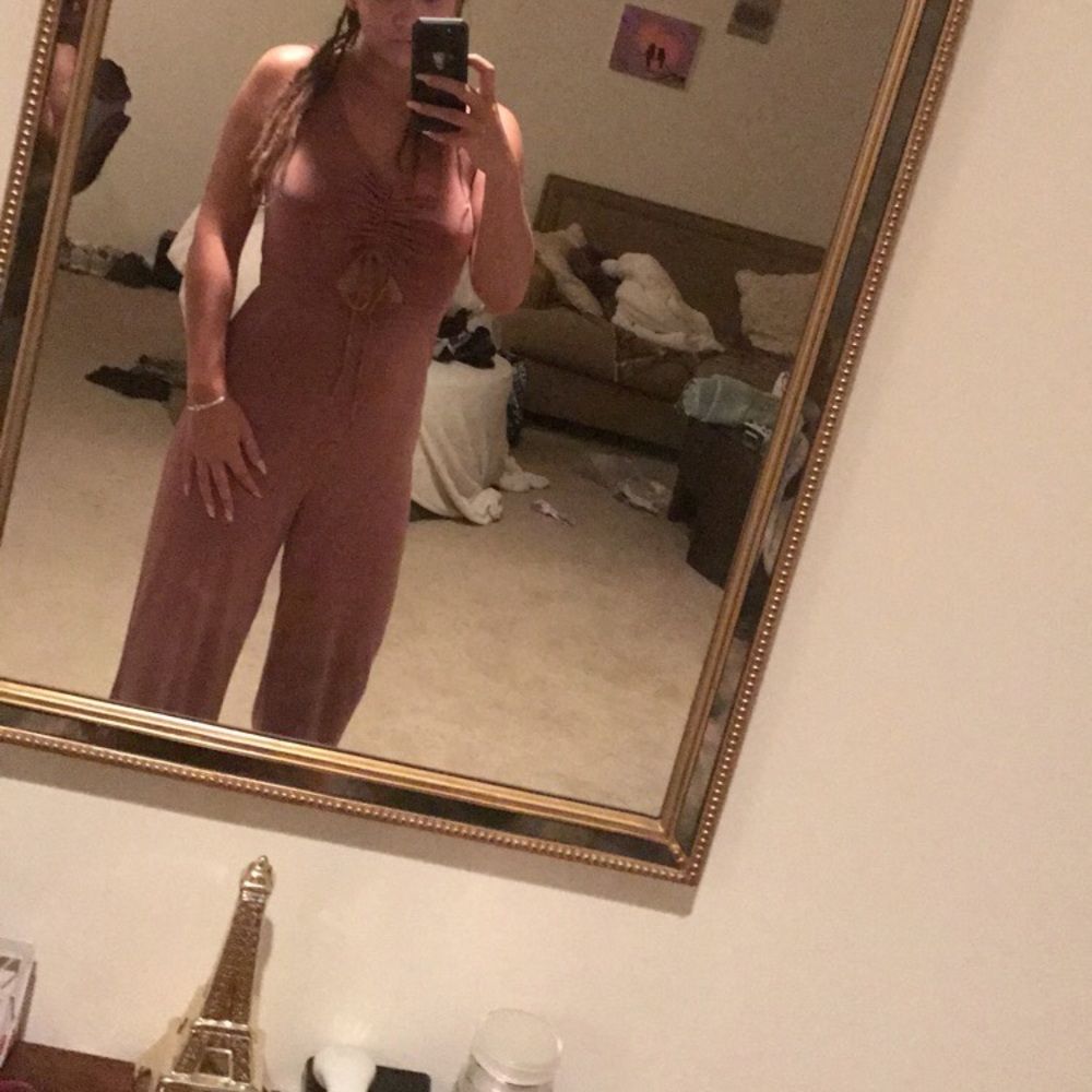 Light pink jumpsuit